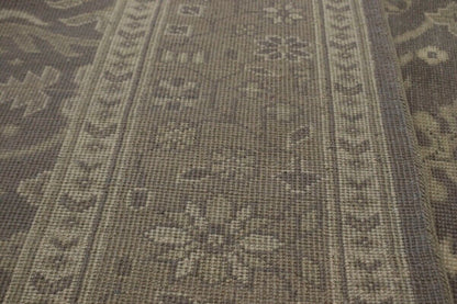 Handmade Extra Large Floral Oriental Rug Low Pile