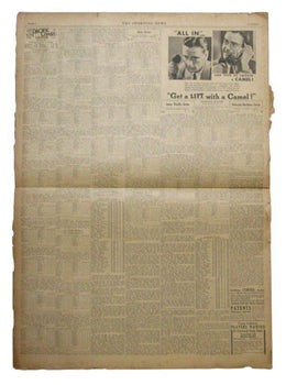 October 4, 1934 The Sporting News Newspaper - 1934 Mvp'S Named Lou Gehrig