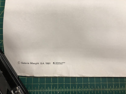 Marc Chagall Opera Bleu " Poster Modernism Multicolor