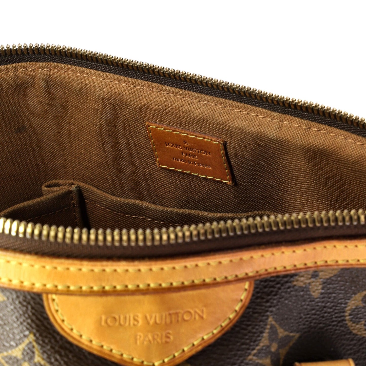 Louis Vuitton Palermo Handbag Monogram Canvas Pm