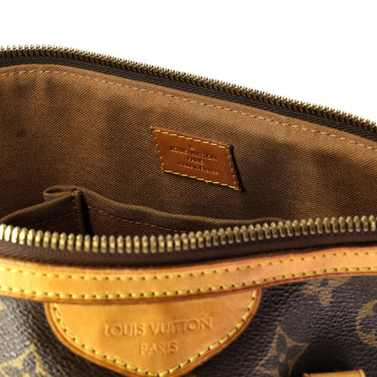 Louis Vuitton Palermo Handbag Monogram Canvas Pm