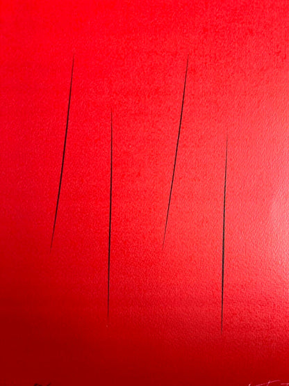 Lucio Fontana Lithograph