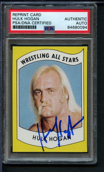 1982 Wrestling All Stars Hulk Hogan #2 Authentic