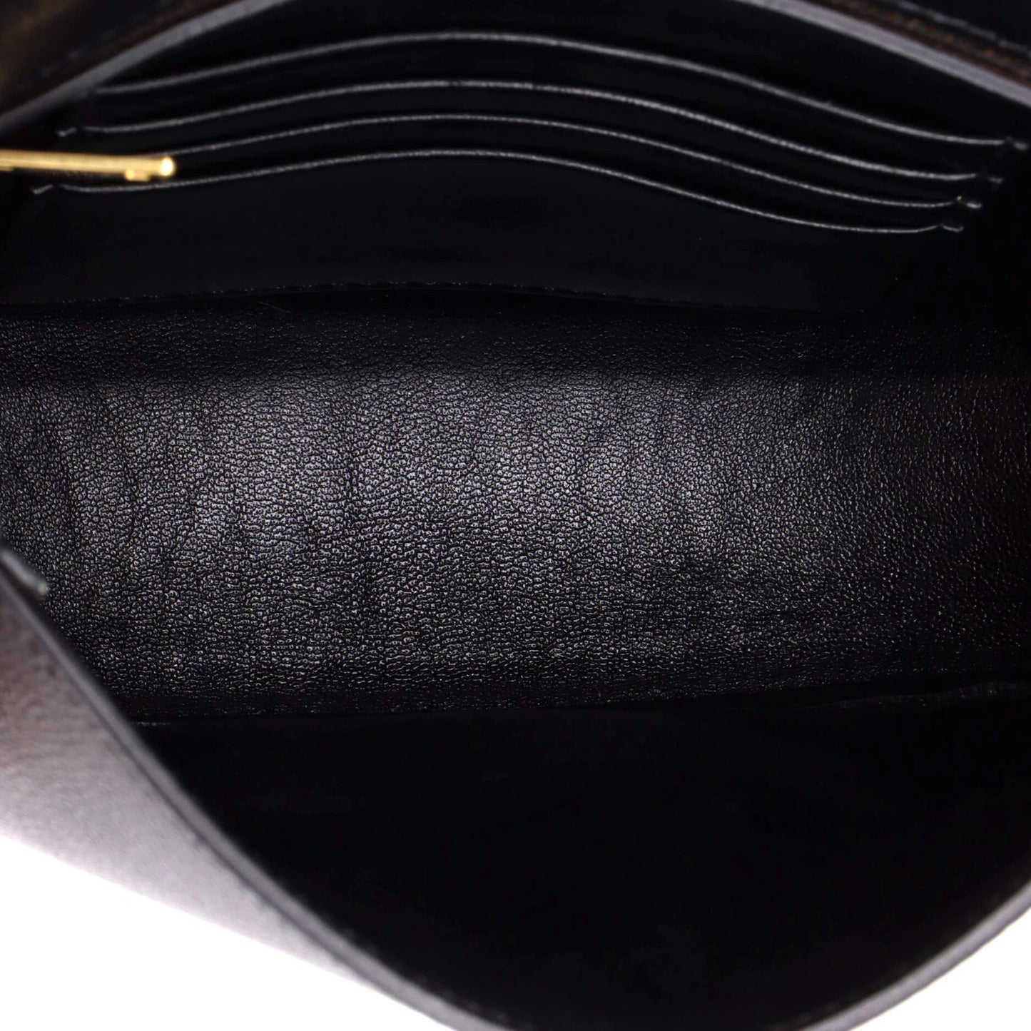 Celine Trotteur Crossbody Bag Grainy Leather Small