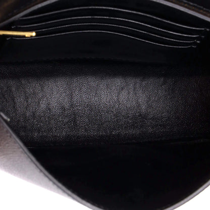 Celine Trotteur Crossbody Bag Grainy Leather Small