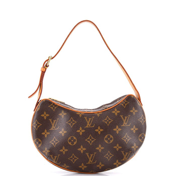 Louis Vuitton Croissant Handbag Monogram Canvas Pm