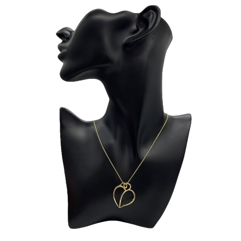 Tiffany & Co. Apple Leaf Heart Necklace Gold 18K 750