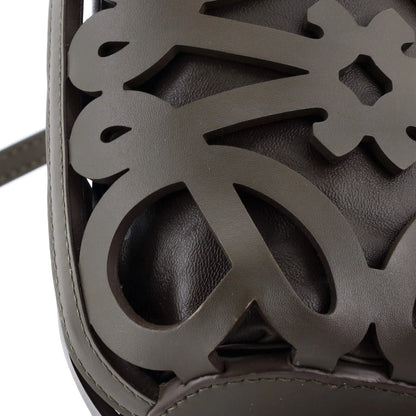 Loewe Anagram Drawstring Bucket Crossbody Bag Leather Mini