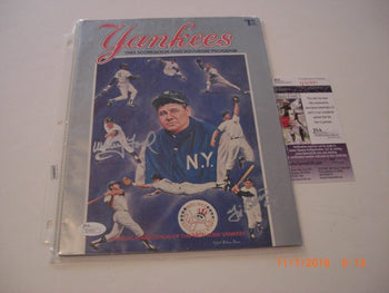 Yogi Berra,Whitey Ford New York Yankees Jsa/Coa