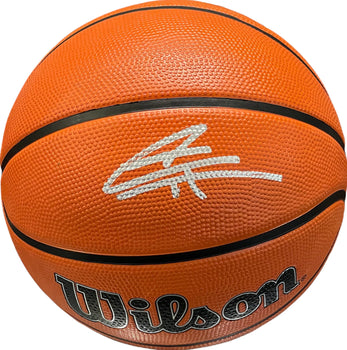 Tyler Herro Autographed Official Wilson Outdoor Basketball (Jsa)