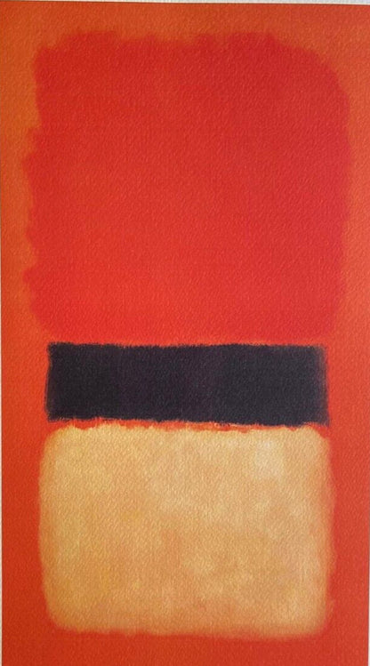 Mark Rothko Lithograph Coa Signed Op Numbered In Pencil