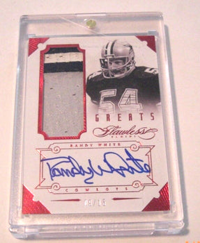 Randy White 2014 Panini Flawless 3-C0L0R Game