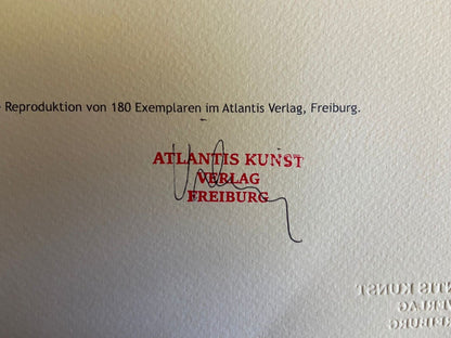 Kurt Schwitters Lithograph 180Ex