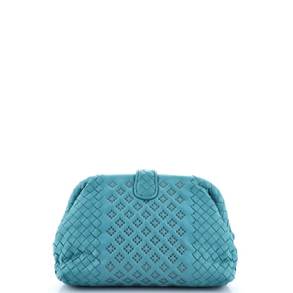 Bottega Veneta Lauren 1980 Clutch Studded Leather With Intrecciato Detail