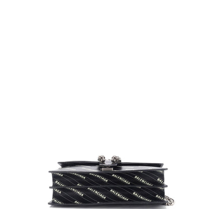 Gucci X Balenciaga The Hacker Project Dionysus Bag Logo Printed Leather Small