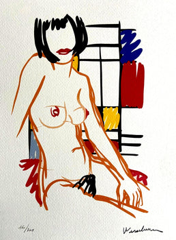 Tom Wesselmann Lithograph Handmade Coa Signed Op Limited Edition
