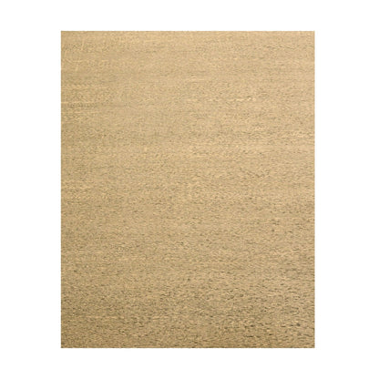 7'9"X9'7" Beige Tone On Tone Natural Wool Grass Design Hand Knotted Rug