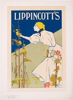 Carqueville Maitres De L'Affiche Original Vintage Poster Lippincott 1896