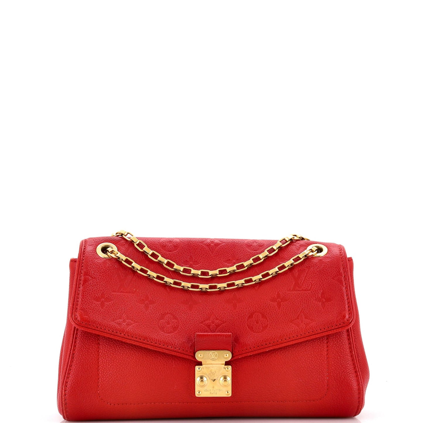 Louis Vuitton Saint Germain Handbag Monogram Empreinte Leather Pm