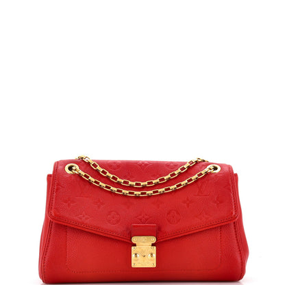 Louis Vuitton Saint Germain Handbag Monogram Empreinte Leather Pm