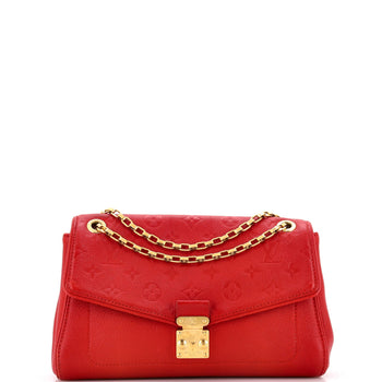 Louis Vuitton Saint Germain Handbag Monogram Empreinte Leather Pm