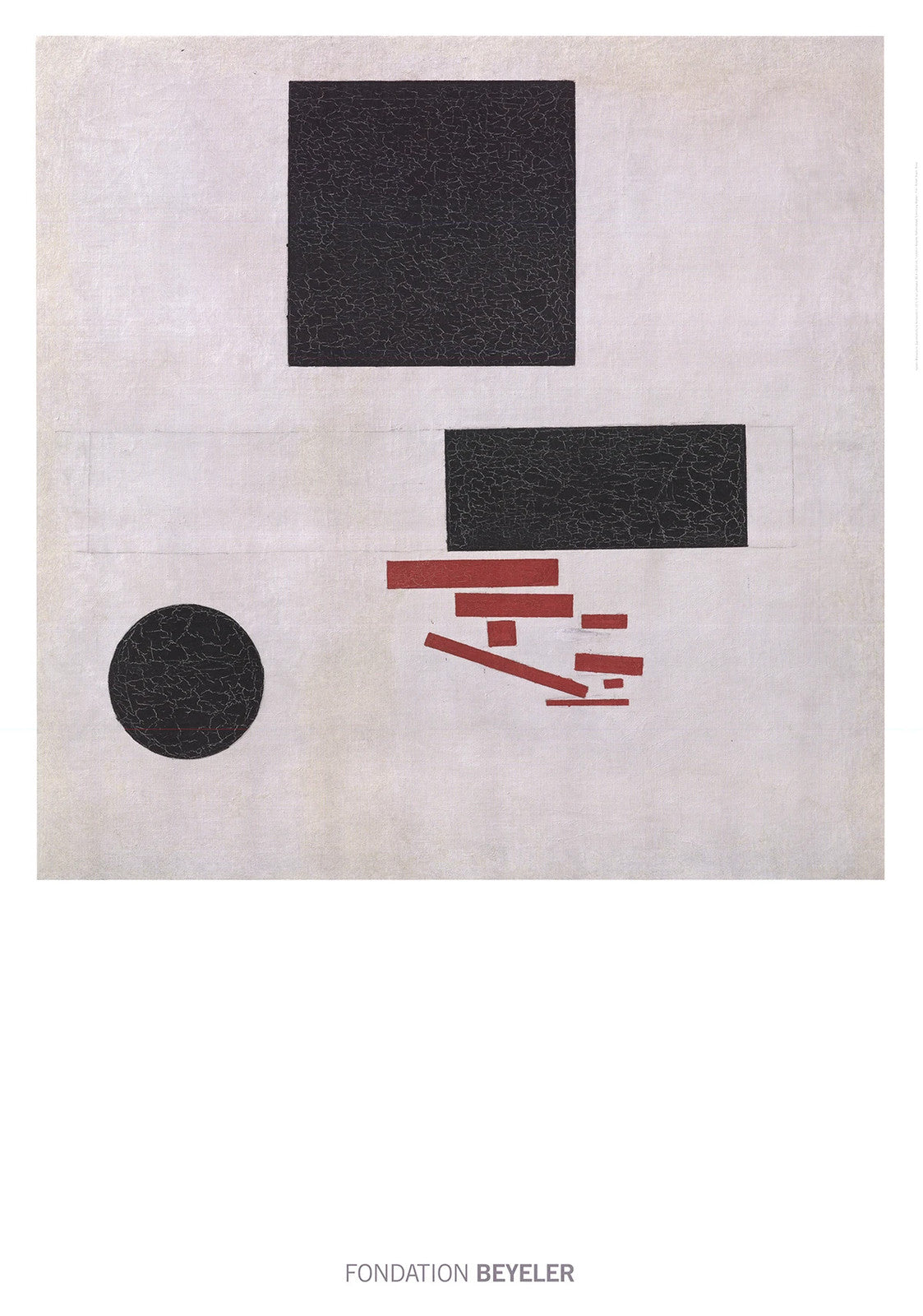 Kazimir Malevich Suprematistische Komposition " Poster Moderni