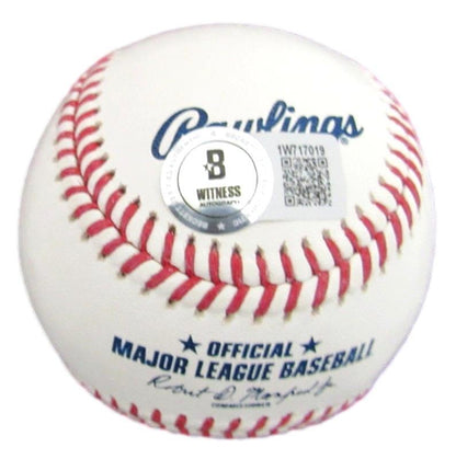 Trea Turner Signed Rawlings Oml Baseball