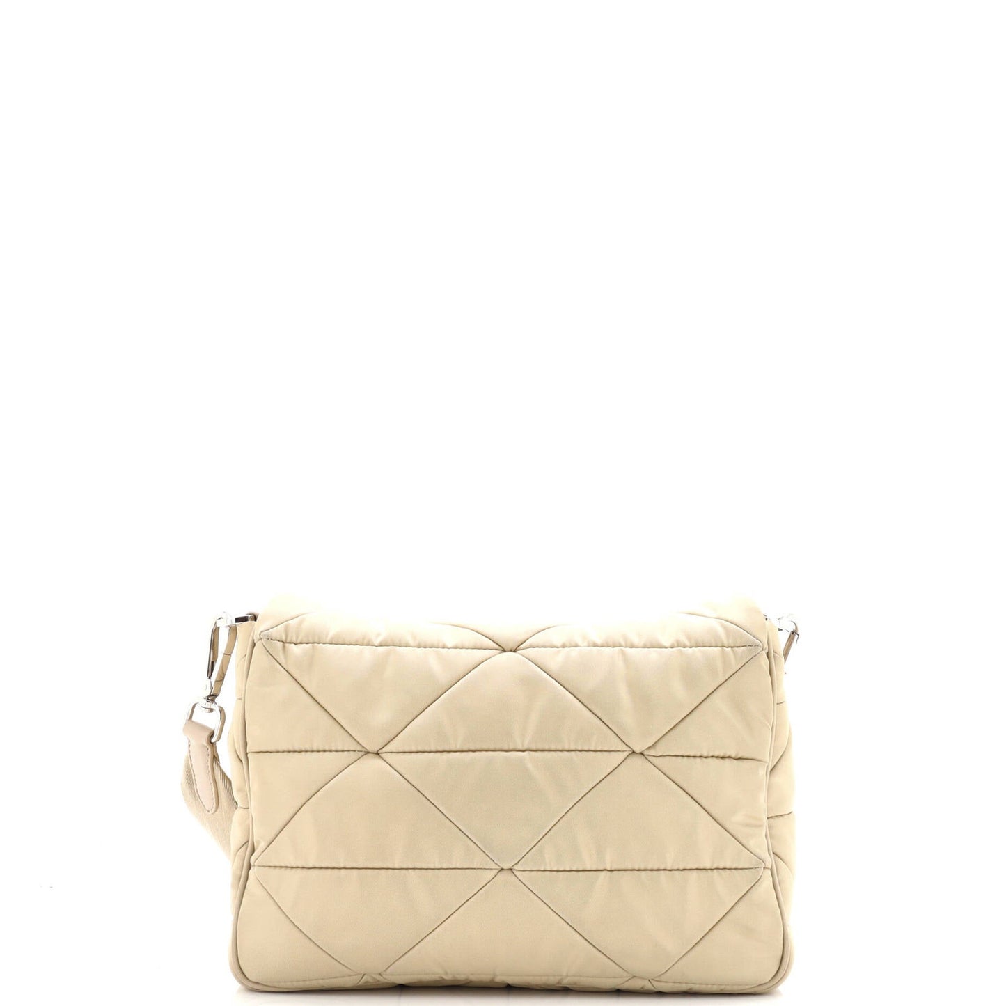 Prada Padded Flap Shoulder Bag Quilted Tessuto