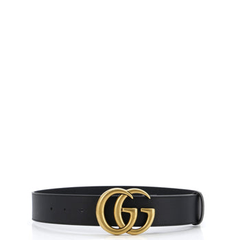 Gucci Gg Marmont Belt Leather Wide