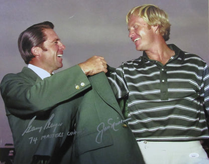 Jack Nicklaus/Gary Player Dual-Signed/Inscribed