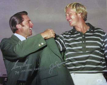Jack Nicklaus/Gary Player Dual-Signed/Inscribed