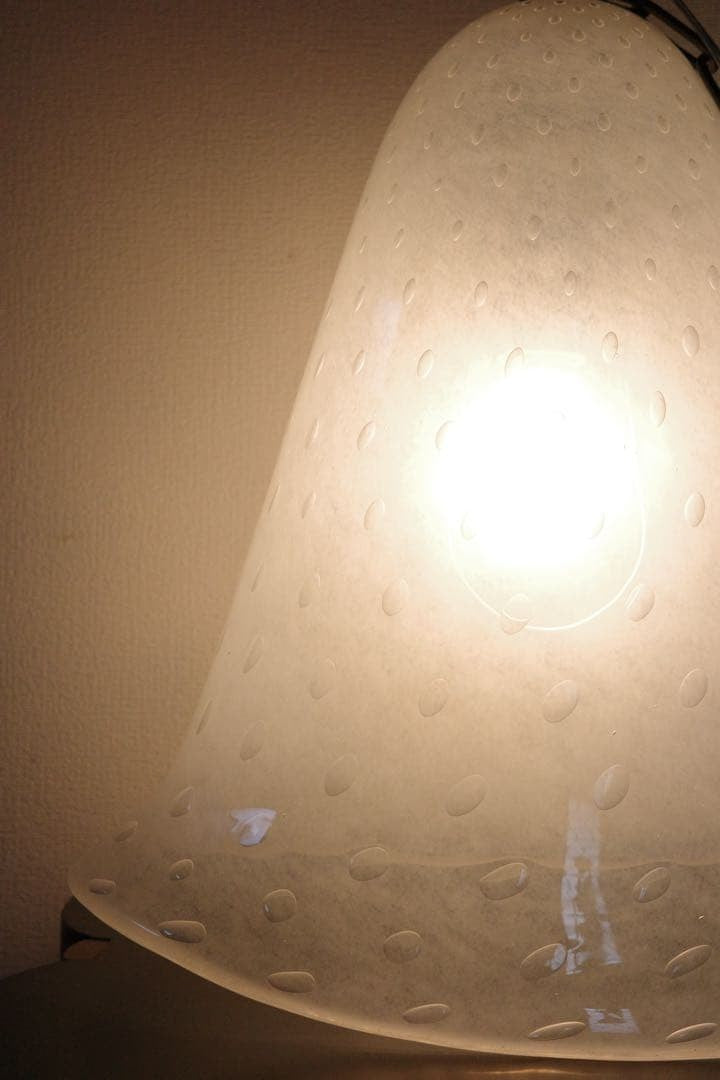 Barovier & Toso Murano Glass Pendant Lamp  1960S-70S Italian Mid-Century Light