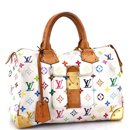 Louis Vuitton Speedy Handbag Monogram Multicolor 30