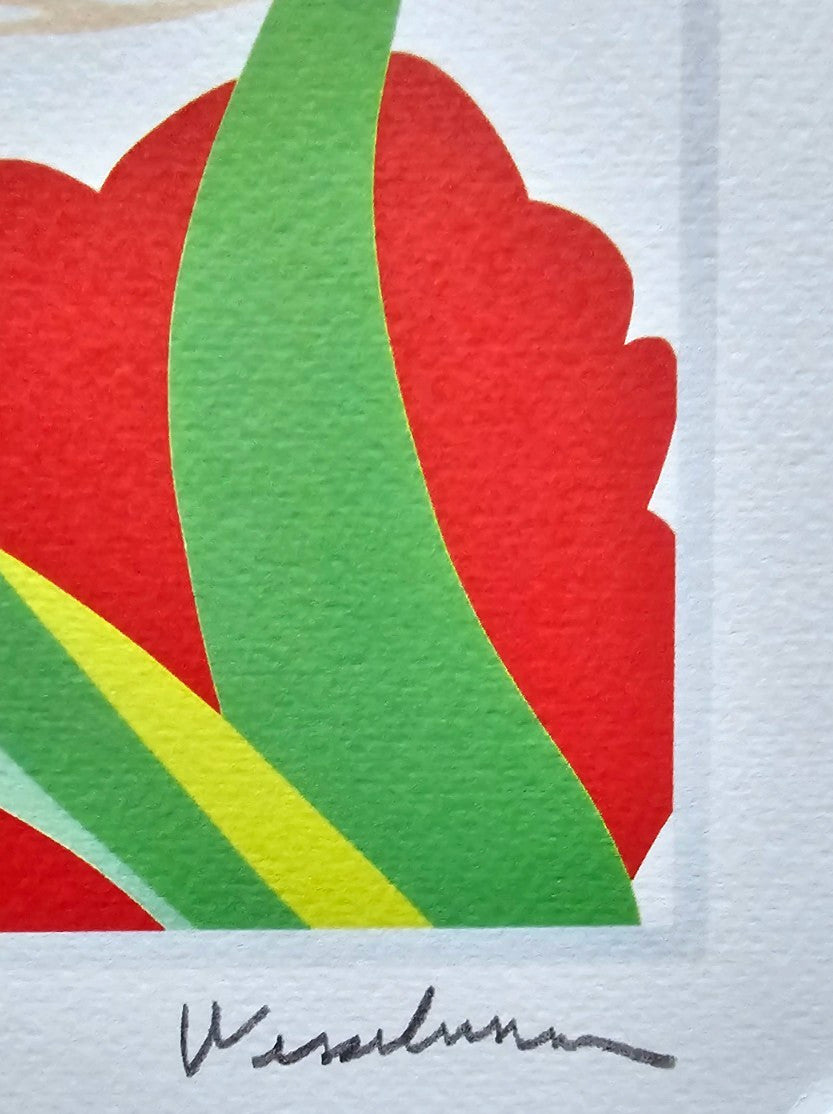 Tom Wesselmann Lithograph Coa Signed Op Numbered Limited 300 - Ex