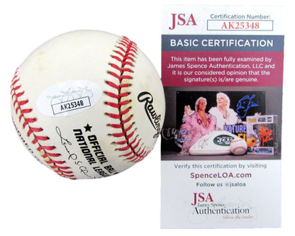Jim Mccurine Autographed Onl Baseball Negro League American Giants Jsa 180149
