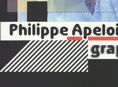 Philippe Apeloig Expo 91- Galerie Impressions " Lithograph Cont