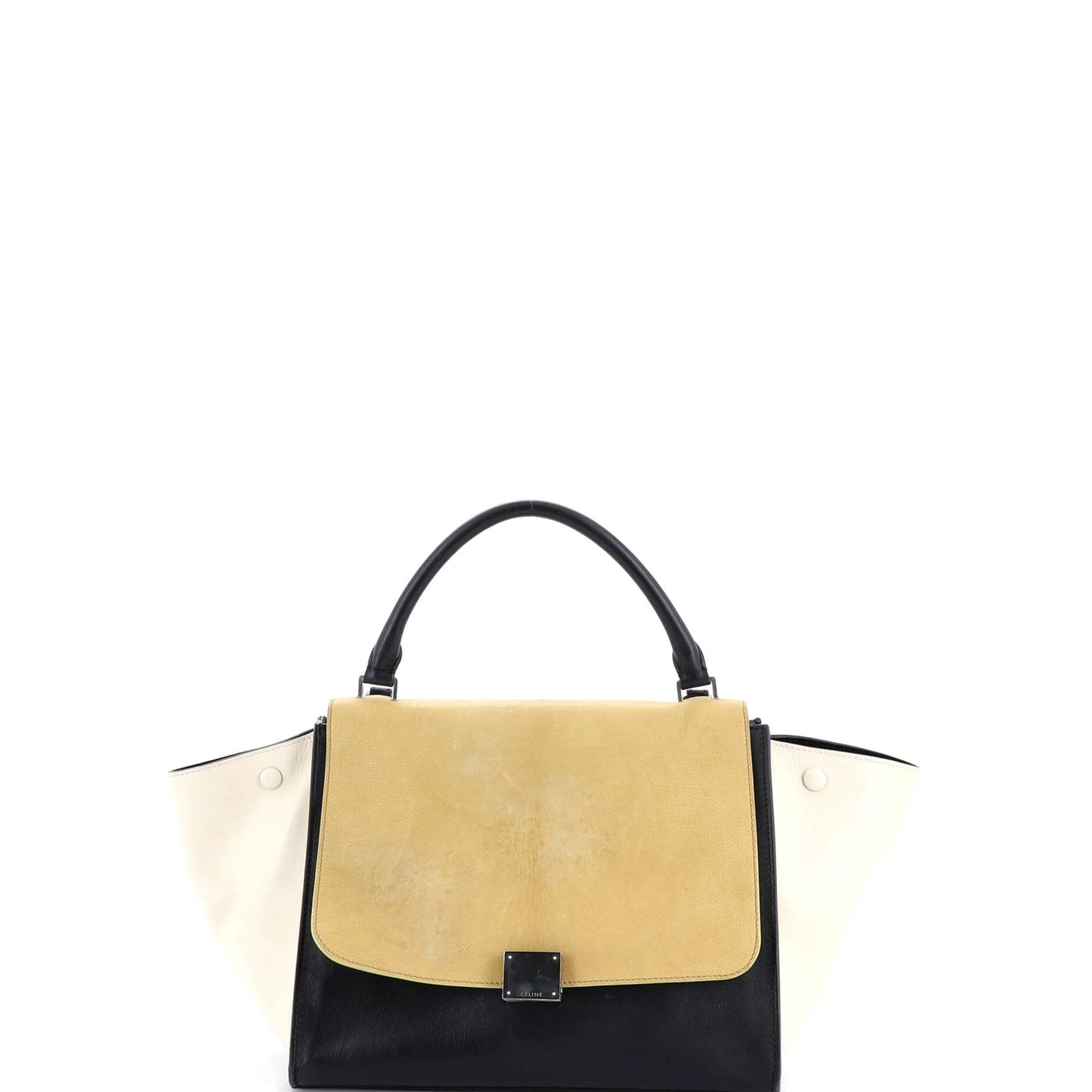 Celine Tricolor Trapeze Bag Leather Medium