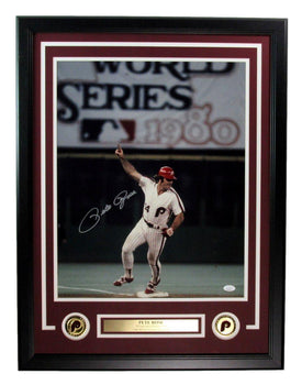 Pete Rose Signed 16X20 Photo Philadelphia
