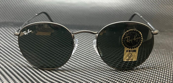RAY BAN RB3447 029 Gunmetal Round 53 mm Men's