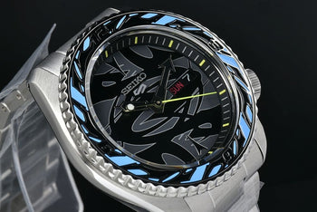 Seiko Sbsa135 Seiko 5 Sports Gucci Maze Collaboration 4R36 Gray