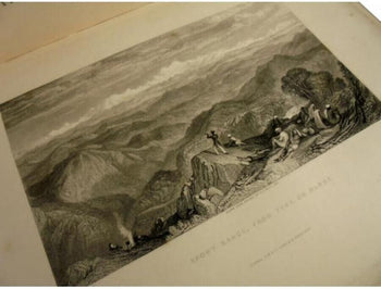 George Francis White -  Views In India Himalaya Mountains 1838 Original Etching