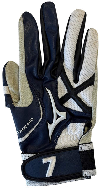 Otis Nixon Autographed Game Used Batting Glove (Jsa)