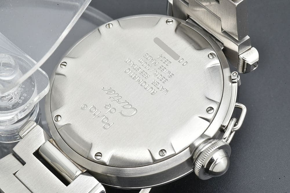 Cartier Pasha C Date Black Chic 2324 Boys W31043M7