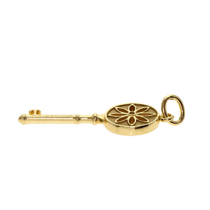 Tiffany&Co. Pendant Top Daisy Key Diamond K18