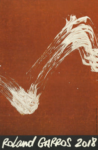 Contempora FABIENNE VERDIER Roland Garros French Open 31.5" x 20.75" Poster 2018