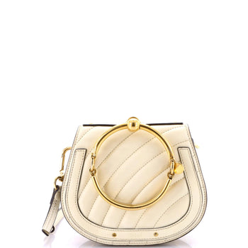 Chloe Nile Crossbody Bag Quilted Leather Small