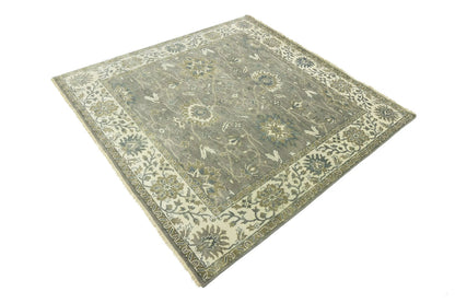 Oriental Peshawar Osh Chobi Large Square Rug