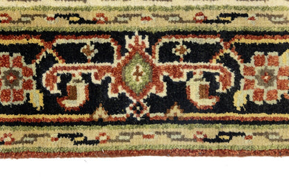 4X6 Ft Geometric Tribal Serapi Rug Wool Oriental