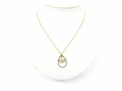 Southern Cross Diamond 0.304/0.15Ct Necklace K18Yg/Pt900