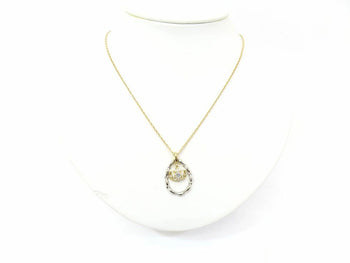 Southern Cross Diamond 0.304/0.15Ct Necklace K18Yg/Pt900